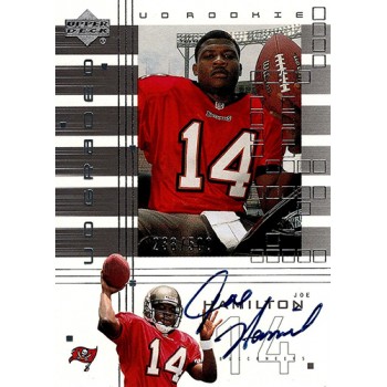 Joe Hamilton Tampa Bay Buccaneers Signed 2000 UD Graded Football Card #152 /500