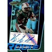 Kay-Jay Harris Miami Dolphins Signed 2005 Bowman's Best Card #147 265/299