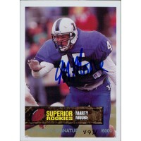 Marty Moore Kentucky Wildcats 1994 Superior Rookies Autographed Card /6000 #14