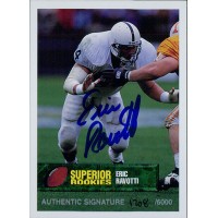 Eric Ravotti Penn State Nittany Lions 1992 Courtside Draft Pix Signed Card #62