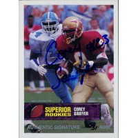 Corey Sawyer Florida State Seminoles 1994 Superior Rookies Autographed Card /6000 #75