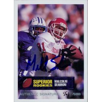 Malcolm Seabron Fresno State Bulldogs 1994 Superior Rookies Autographed Card /5000 #76