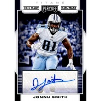 Jonnu Smith Tennessee Titans Signed 2017 Panini Playoff Hail Mary Card #RS-JU