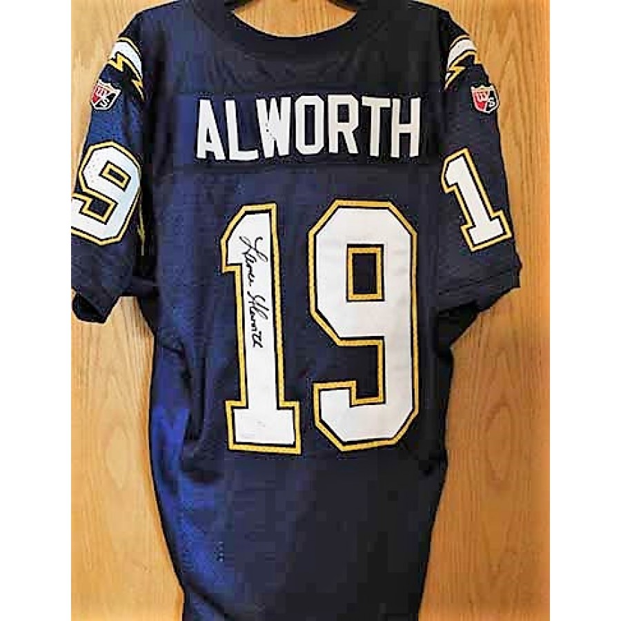 Lance Alworth Signed Jersey JSA Authenticated