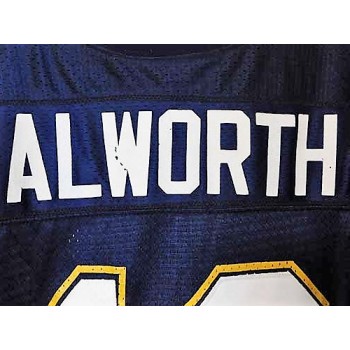 Lance Alworth Signed San Diego Chargers Authentic Jersey JSA Authenticated
