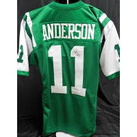 Robby Anderson New York Jets Signed Custom Jersey JSA Authenticated