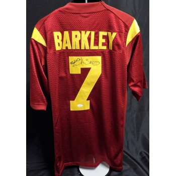 Matt Barkley Signed USC Trojans Nike Authentic Jersey JSA Authenticated