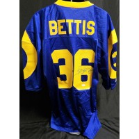 Jerome Bettis Signed Los Angeles Rams Starter Authentic Jersey JSA Authenticated