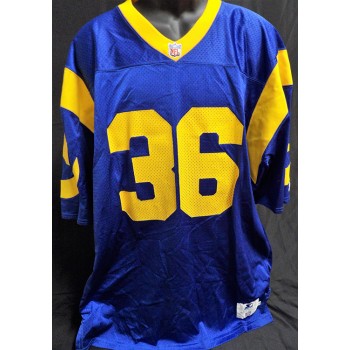 Jerome Bettis Signed Los Angeles Rams Starter Authentic Jersey JSA Authenticated