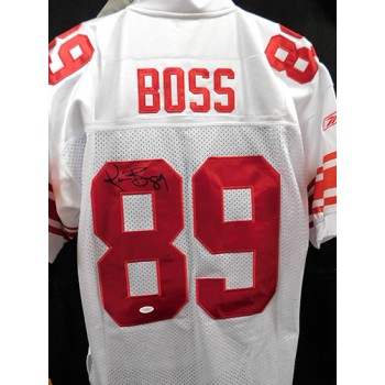 Kevin Boss New York Giants Signed On Field Jersey JSA Authenticated