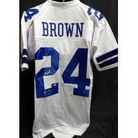Larry Brown Dallas Cowboys Signed Custom Jersey Tristar Authenticated