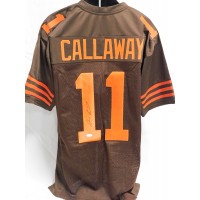 Antonio Callaway Cleveland Browns Signed Custom Jersey JSA Authenticated