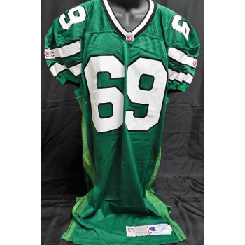 Jeff Criswell New York Jets Signed Authentic Pro Jersey JSA Authenticated