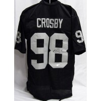 Maxx Crosby Las Vegas Raiders Signed Custom Jersey Beckett Authenticated BAS
