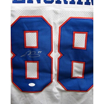 Evan Engram New York Giants Signed Custom Jersey JSA Authenticated