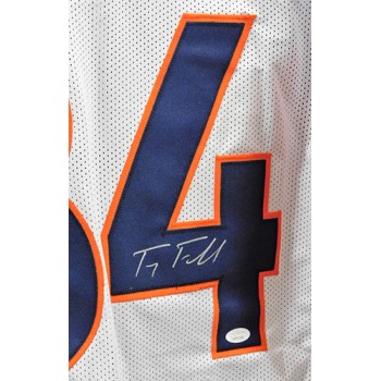 Troy Fumagalli Denver Broncos Signed Custom Jersey JSA Authenticated
