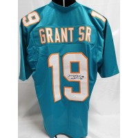 Jakeem Grant Sr. Miami Dolphins Signed Custom Jersey JSA Authenticated