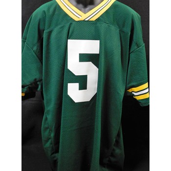 Paul Hornung Green Bay Packers Signed Custom Jersey JSA Authenticated