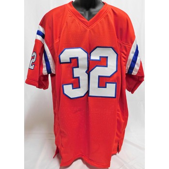 Craig James New England Patriots Signed Custom Jersey Beckett BAS Authenticated