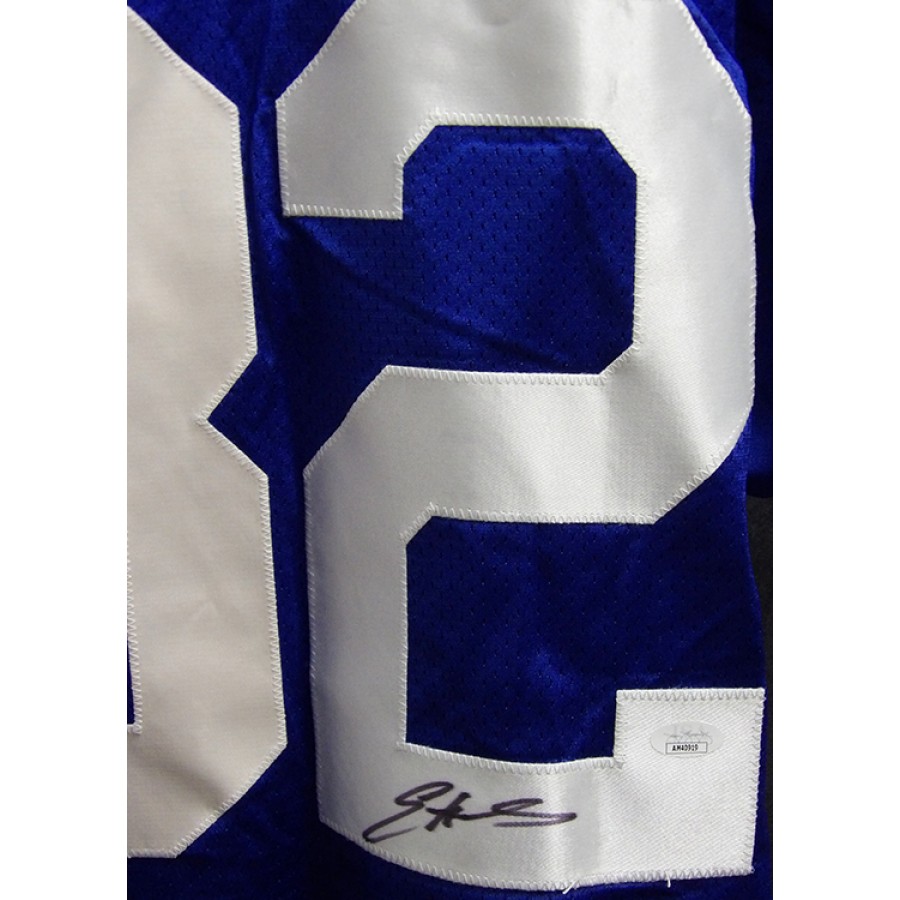 Indianapolis Colts Edgerrin James Signed White Jersey - JSA