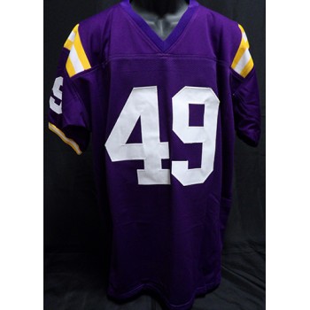 Arden Key LSU Tigers Signed Custom Jersey JSA Authenticated