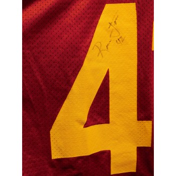 Ronnie Lott USC Trojans Signed Authentic Jersey Size 48 JSA Authenticated