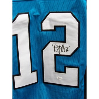 D.J. Moore Carolina Panthers Signed Custom Jersey JSA Authenticated