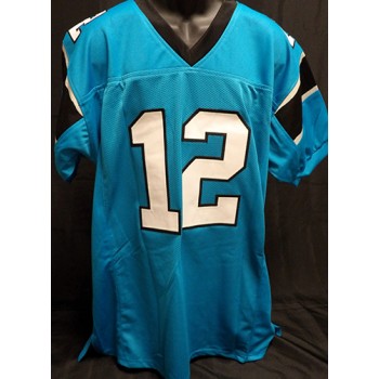 D.J. Moore Carolina Panthers Signed Custom Jersey JSA Authenticated