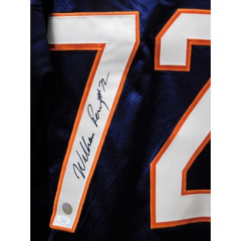 William The Fridge Perry Chicago Bears Signed Pro Style Jersey JSA Authenticated