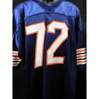 William The Fridge Perry Chicago Bears Signed Pro Style Jersey JSA Authenticated