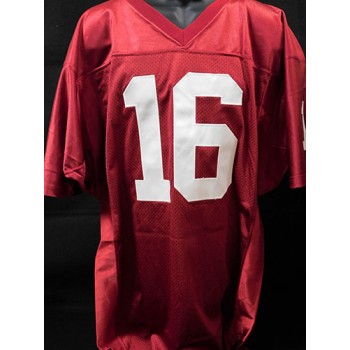 Jake Plummer Arizona Cardinals Signed Replica Jersey JSA Authenticated