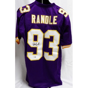 John Randle Minnesota Vikings Signed Custom Jersey Tristar Authenticated