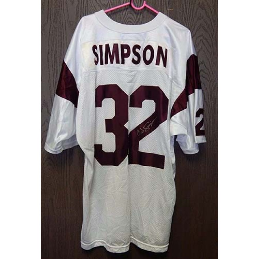 O. J. Simpson replica jersey