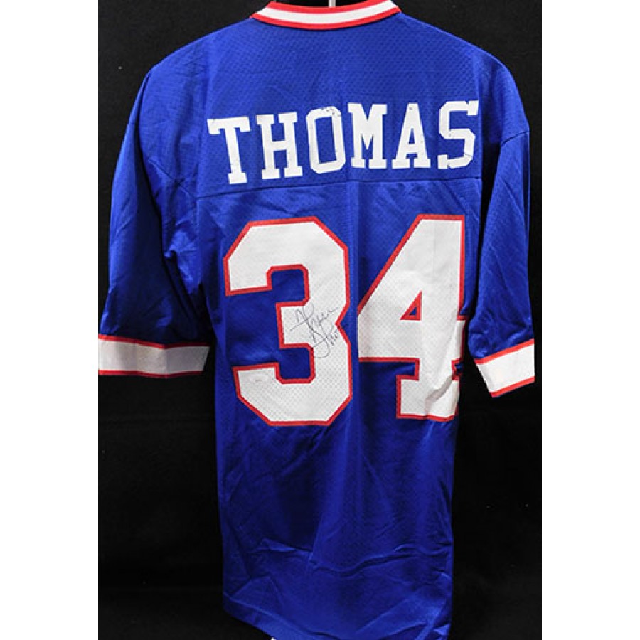Thurman Thomas Signed Buffalo Bills Authentic Jersey JSA Authenticated
