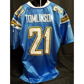 LaDainian Tomlinson San Diego Chargers Signed Authentic Jersey PSA Authenticated