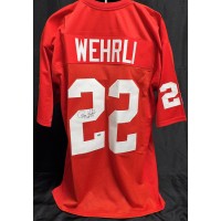Roger Wehrli St. Louis Cardinals Signed Custom Jersey Leaf Authenticated