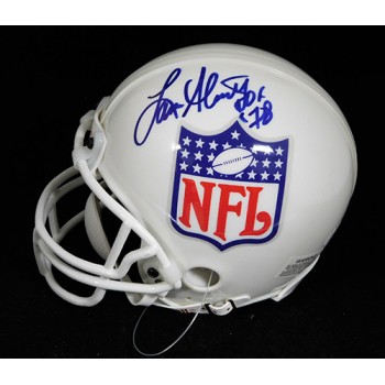 Lance Alworth San Diego Chargers Signed NFL Mini Helmet JSA Authenticated