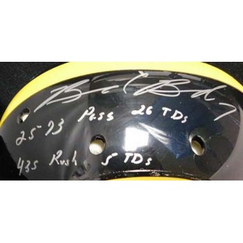 Brad Banks Iowa Hawkeyes Signed Authentic Full Size Helmet JSA Authenticated