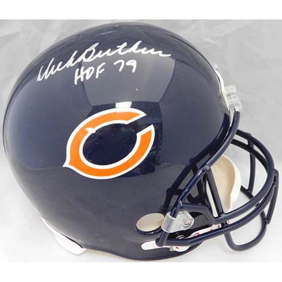 Chicago Bears Gale Sayers Autographed Riddell Mini Helmet