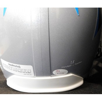 Kelvin Benjamin Carolina Panthers Signed Full Size Rep Helmet JSA Authenticated