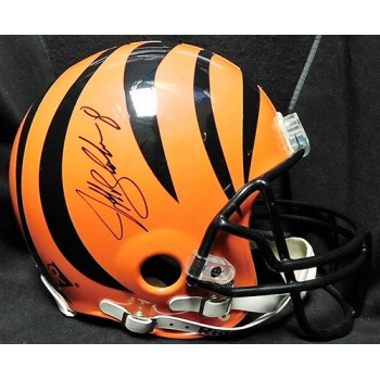 Jeff Blake Cincinnati Bengals Signed Full Size Helmet JSA Authenticated