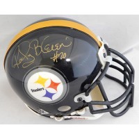 Rocky Bleier Pittsburgh Steelers Signed Authentic Mini Helmet JSA Authenticated