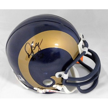 Dre' Bly St. Louis Rams Signed Mini Helmet JSA Authenticated