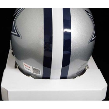 Larry Brown Dallas Cowboys Signed Mini Helmet TRISTAR Authenticated