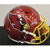 Arizona Cardinals Kurt Warner Anquan Boldin Signed Flash FS Auth Helmet Beckett Arizona Cardinals Kurt Warner Anquan Boldin Signed Flash FS Auth Helmet Beckett