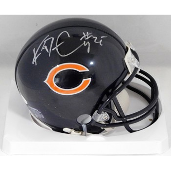 Ka'Deem Carey Chicago Bears Signed Mini Helmet JSA Authenticated