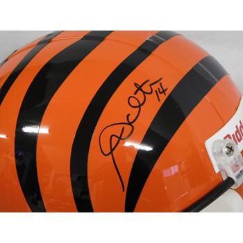 Andy Dalton Cincinnati Bengals Signed Full Size Replica Helmet JSA Authenticated