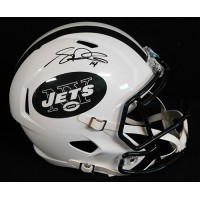 Sam Darnold New York Jets Signed Full Size Replica Speed Helmet BAS Authentic