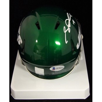 Sam Darnold New York Jets Signed Mini Speed Helmet BAS Authenticated Beckett