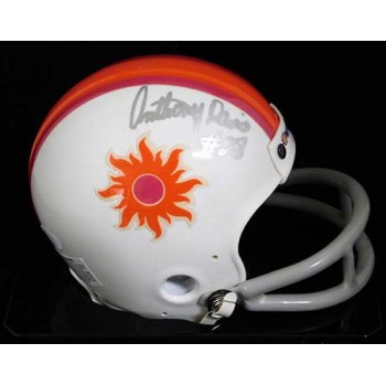 Anthony Davis Southern California Sun Signed Authentic Mini Helmet JSA Authentic